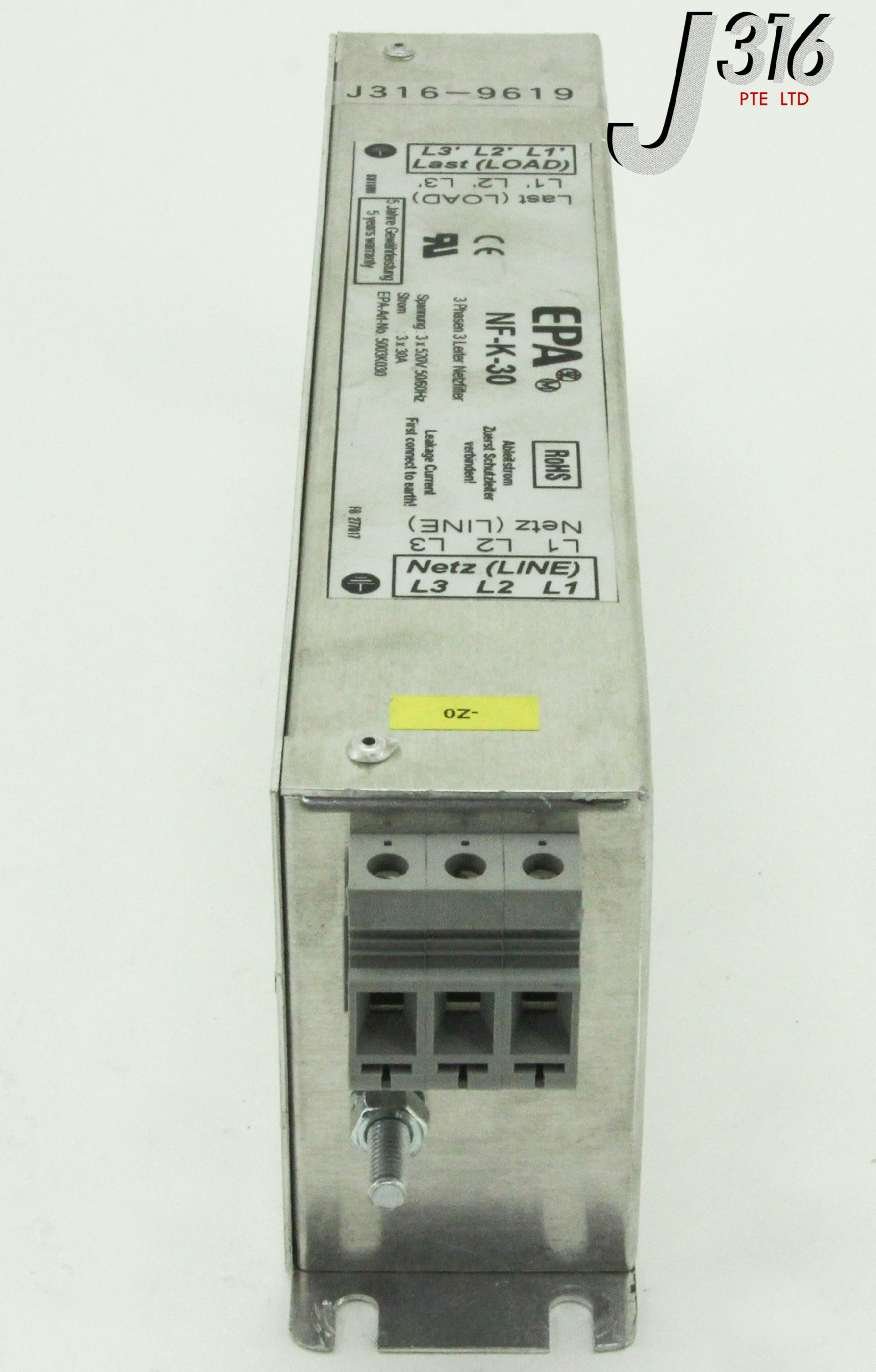 9619 EPA 3 PHASE COMPACT FILTER (5003K030) NF-K-30 | eBay